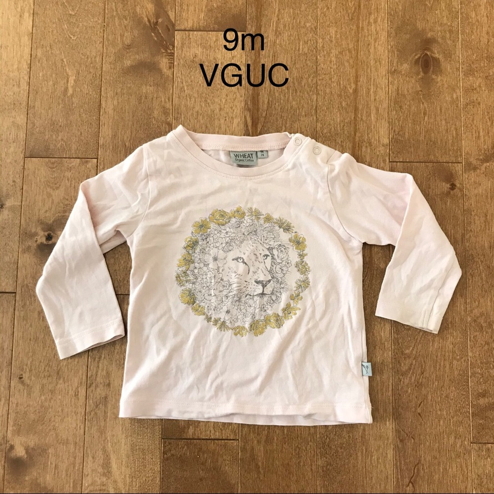Wheat long sleeve tee